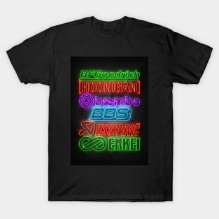 Neon Car Sponsors T-Shirt